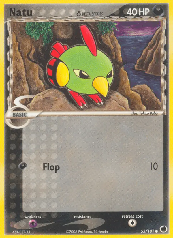 Carta Natu δ 55/101 de Dragon Frontiers