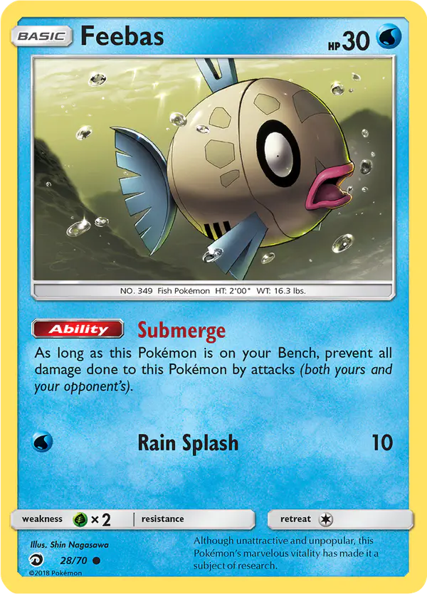 Carta Feebas 28/70 de Dragon Majesty