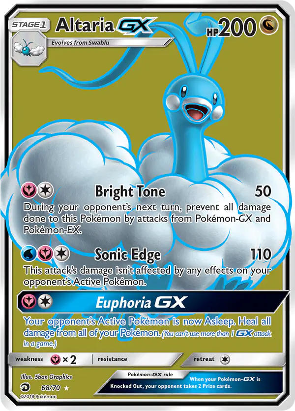 Carta Altaria GX 68/70 de Dragon Majesty