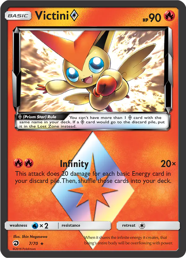 Carta Victini ◇ 7/70 de Dragon Majesty