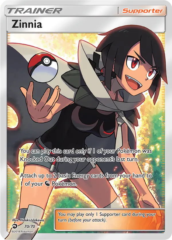 Carta Zinnia 70/70 de Dragon Majesty