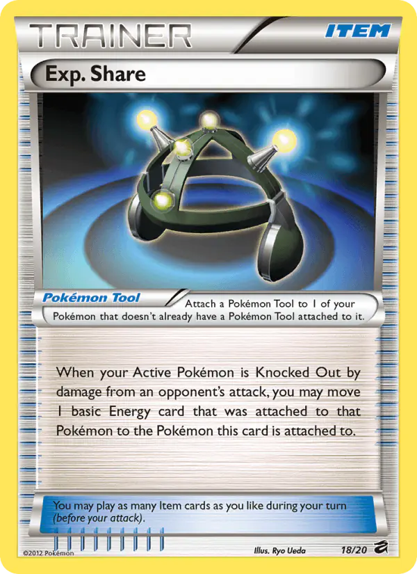 Carta Exp. Share 18/20 de Dragon Vault