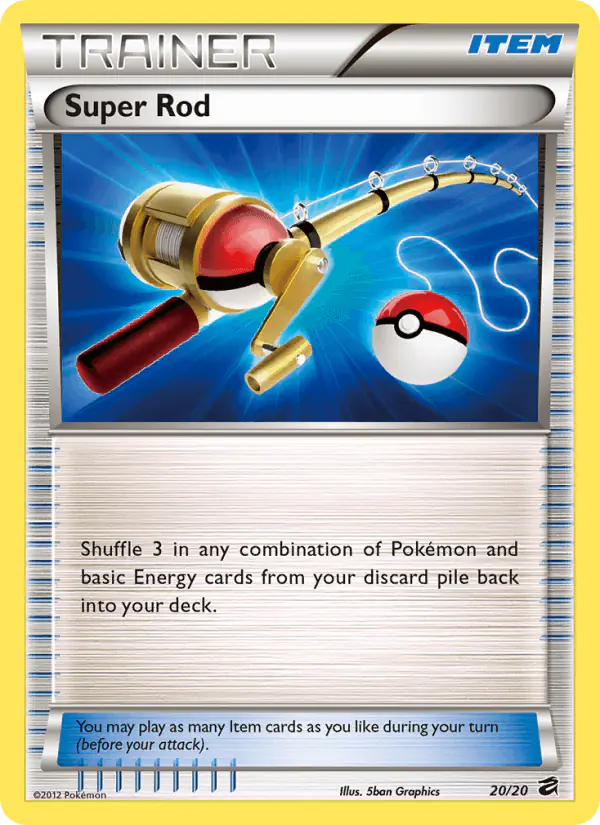 Carta Super Rod 20/20 de Dragon Vault