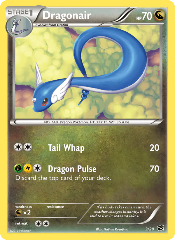Carta Dragonair 3/20 de Dragon Vault