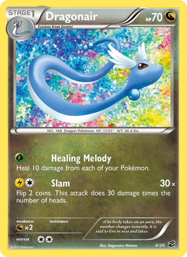 Carta Dragonair 4/20 de Dragon Vault