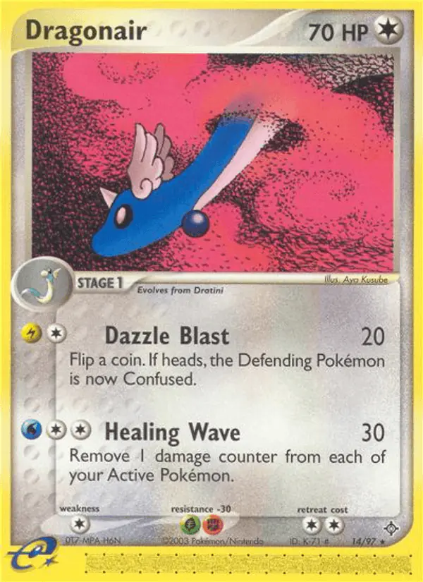 Carta Dragonair 14/97 de Dragon