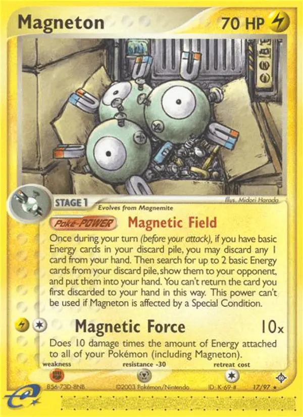 Carta Magneton 17/97 de Dragon