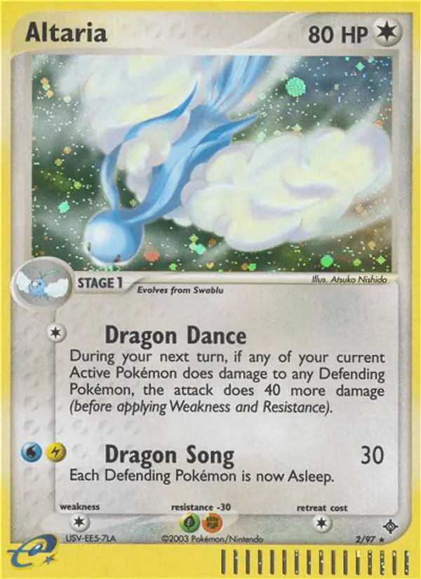Carta Altaria 2/97 de Dragon