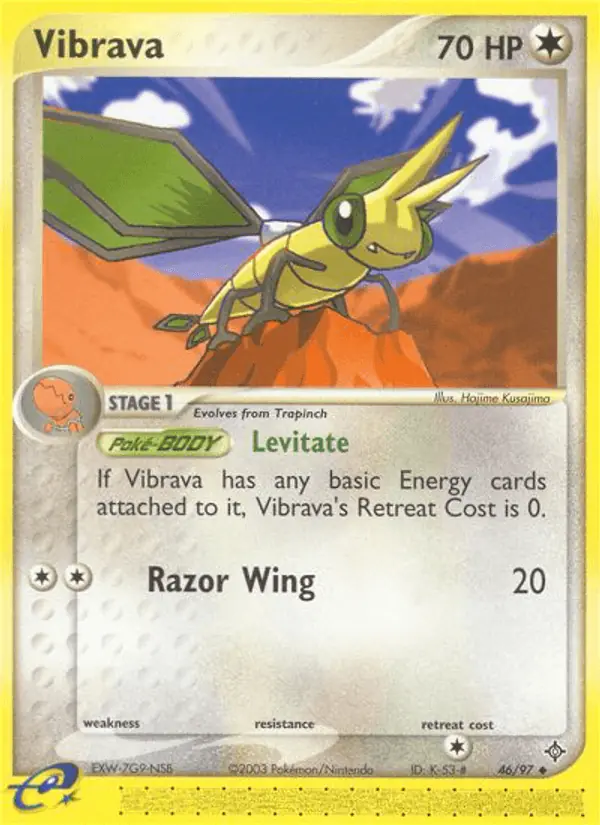 Carta Vibrava 46/97 de Dragon