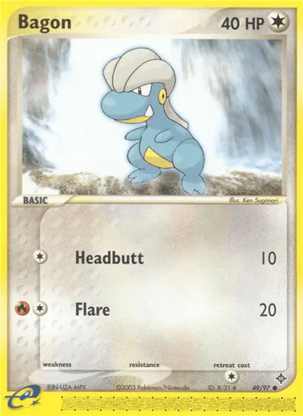 Carta Bagon 49/97 de Dragon