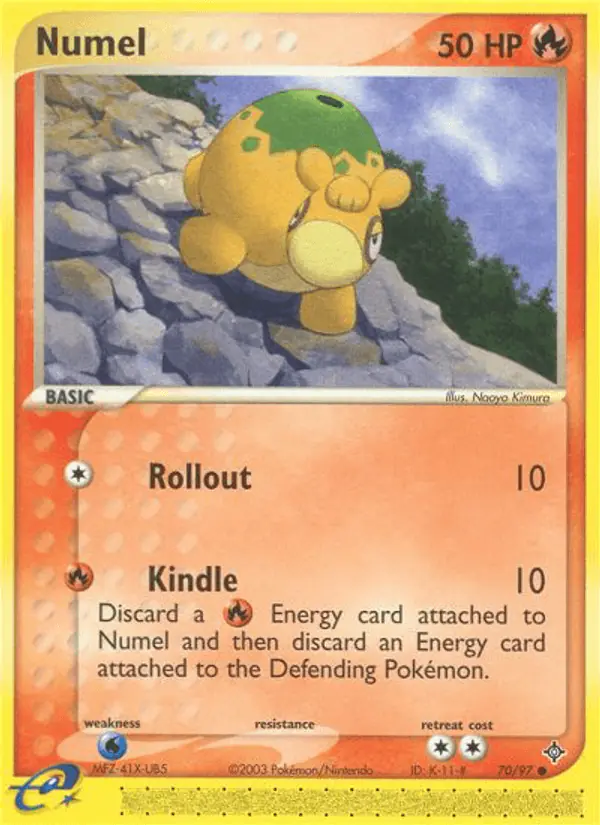Carta Numel 70/97 de Dragon
