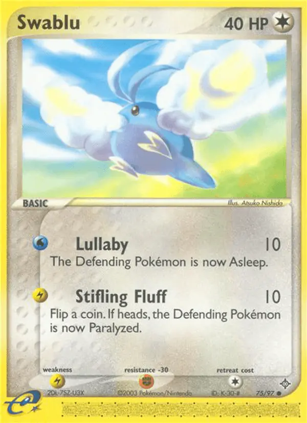 Carta Swablu 75/97 de Dragon