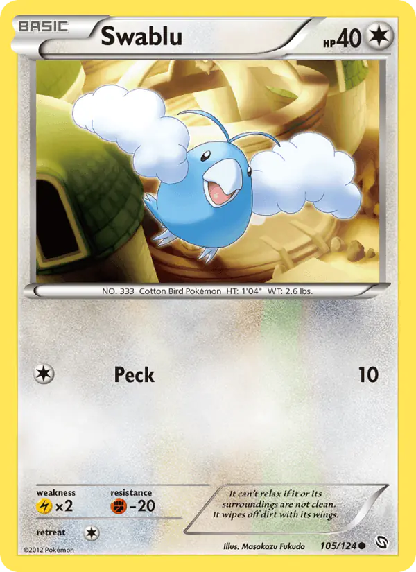 Carta Swablu 105/124 de Dragons Exalted