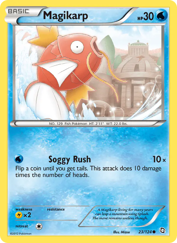 Carta Magikarp 23/124 de Dragons Exalted