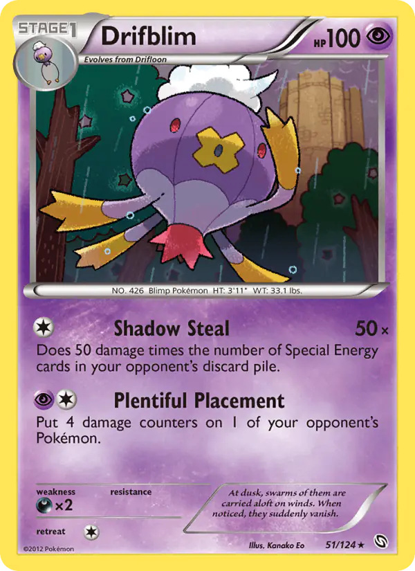 Carta Drifblim 51/124 de Dragons Exalted