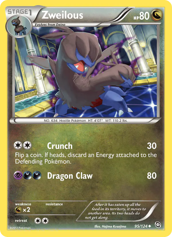 Carta Zweilous 95/124 de Dragons Exalted