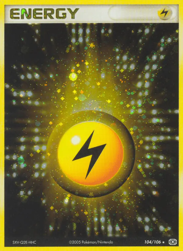 Carta Lightning Energy 104/106 de Emerald