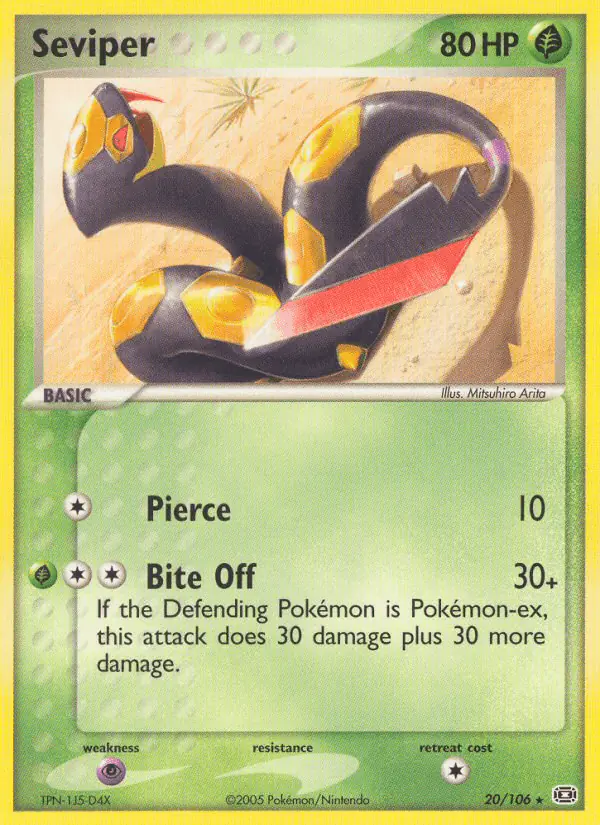 Carta Seviper 20/106 de Emerald