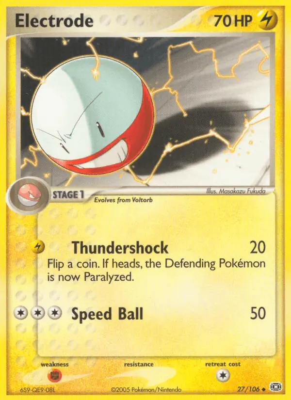 Carta Electrode 27/106 de Emerald