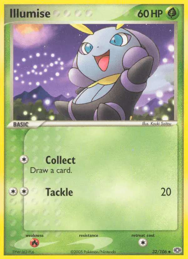 Carta Illumise 32/106 de Emerald