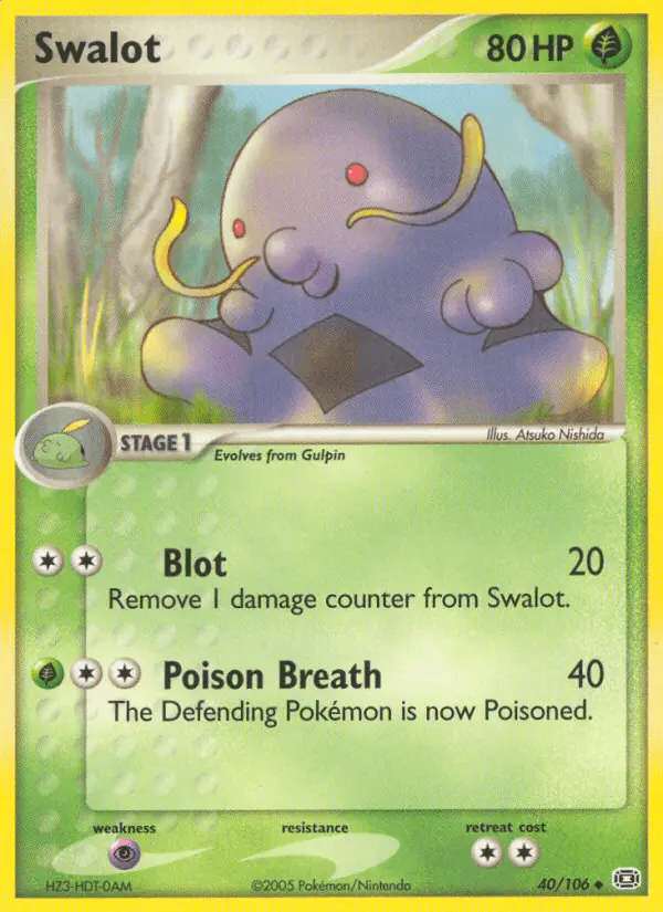 Carta Swalot 40/106 de Emerald