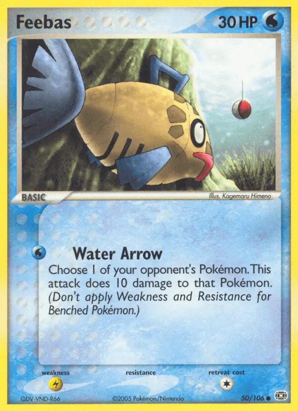 Carta Feebas 50/106 de Emerald