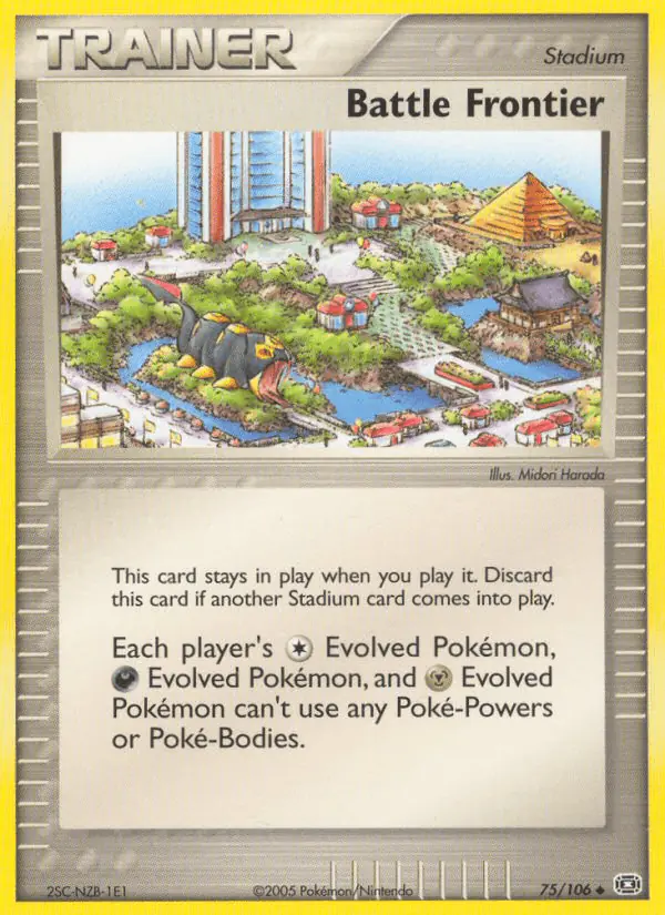 Carta Battle Frontier 75/106 de Emerald