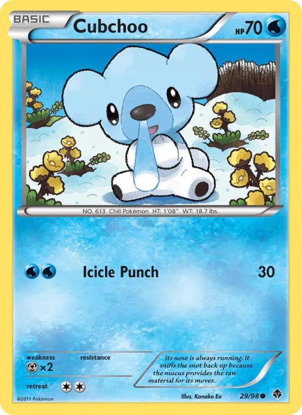Carta Cubchoo 29/98 de Emerging Powers