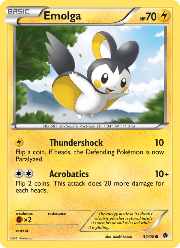 Carta Emolga 32/98 de Emerging Powers
