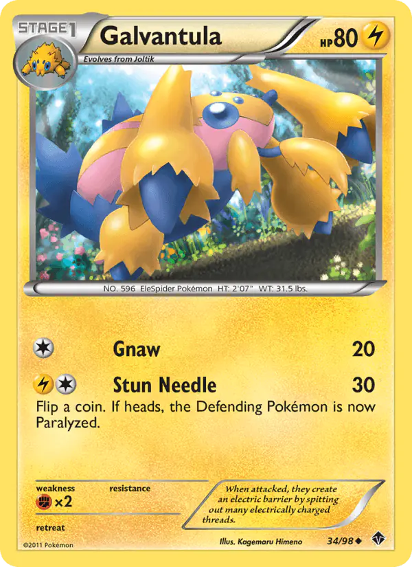 Carta Galvantula 34/98 de Emerging Powers