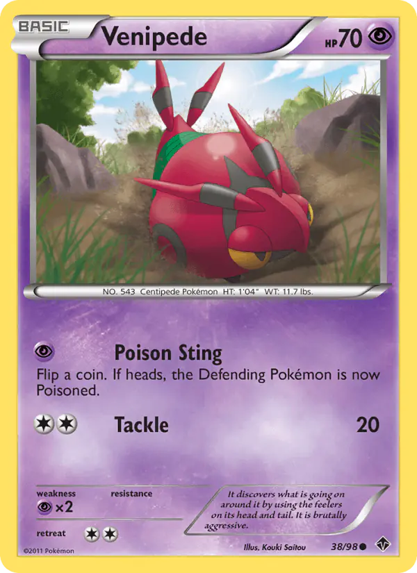 Carta Venipede 38/98 de Emerging Powers