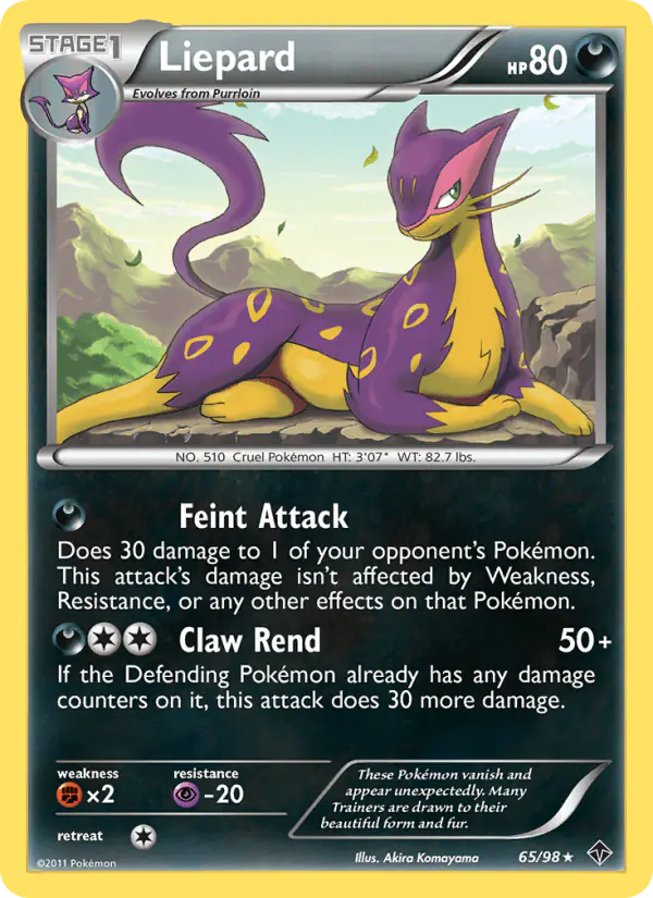 Carta Liepard 65/98 de Emerging Powers