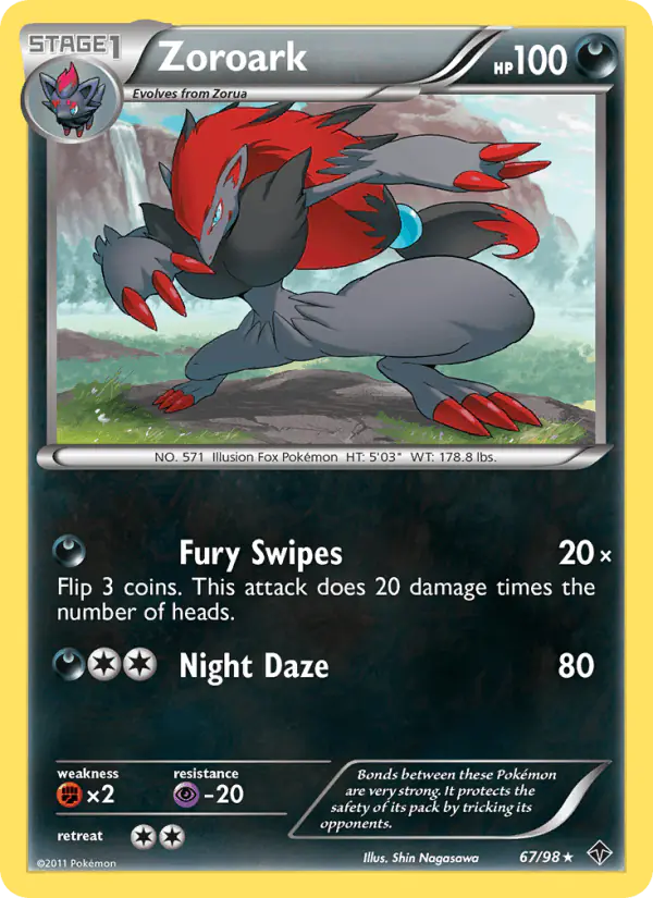 Carta Zoroark 67/98 de Emerging Powers