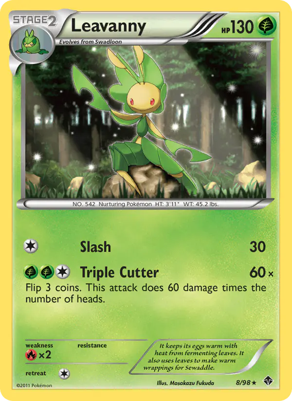 Carta Leavanny 8/98 de Emerging Powers