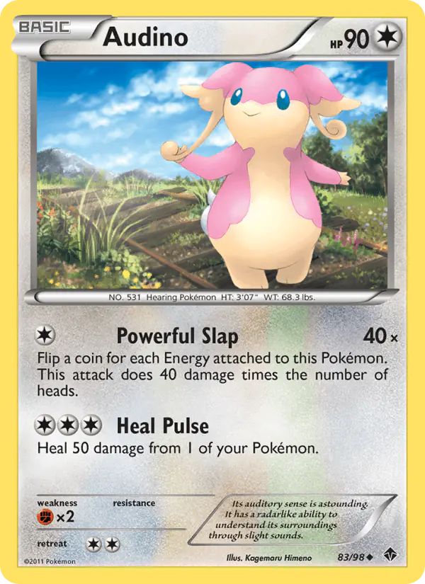 Carta Audino 83/98 de Emerging Powers