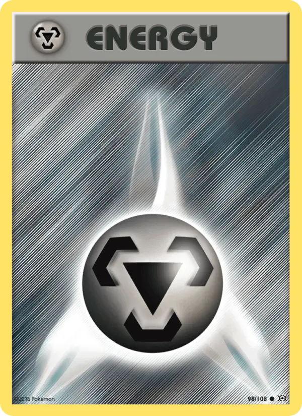 Carta Metal Energy 98/108 de Evolutions