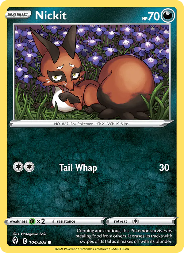 Carta Nickit 104/203 de Evolving Skies