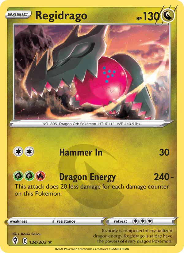 Carta Regidrago 124/203 de Evolving Skies