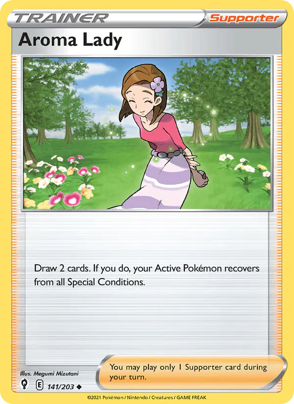 Carta Aroma Lady 141/203 de Evolving Skies