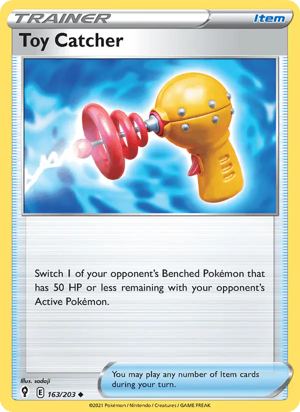Carta Toy Catcher 163/203 de Evolving Skies
