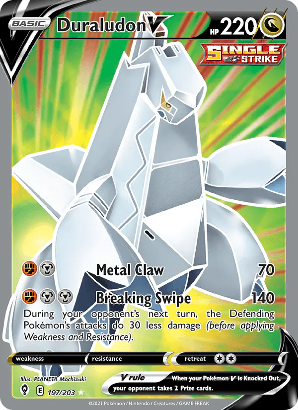 Carta Duraludon V 197/203 de Evolving Skies