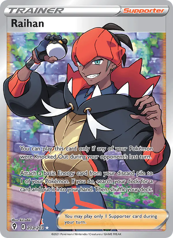 Carta Raihan 202/203 de Evolving Skies