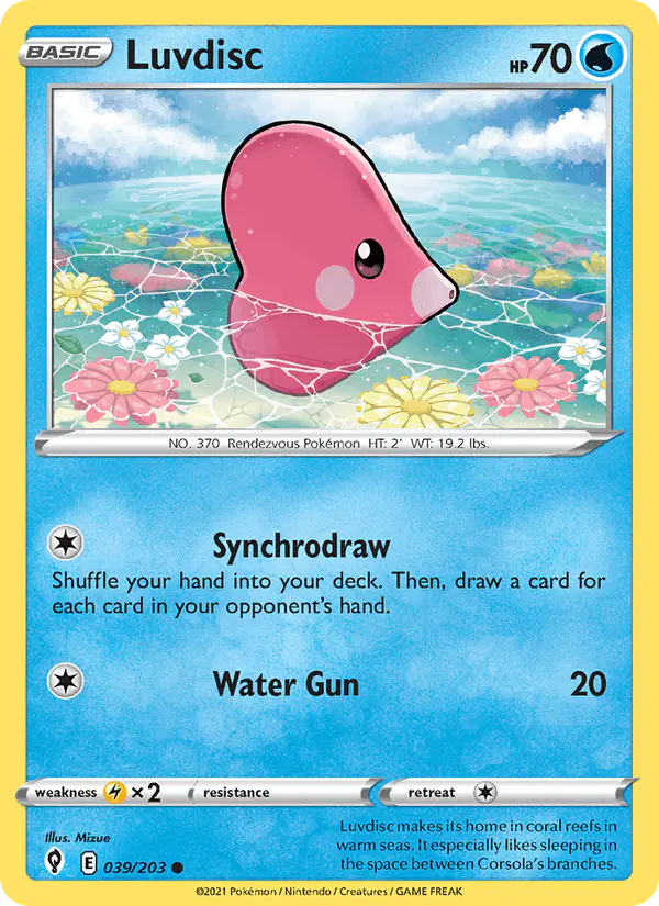 Carta Luvdisc 039/203 de Evolving Skies