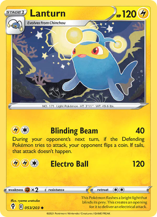 Carta Lanturn 053/203 de Evolving Skies