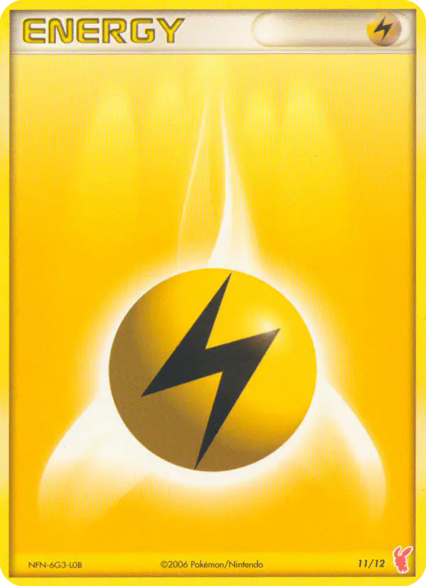Carta Lightning Energy #11 de EX trainer Kit 2 (Plusle)