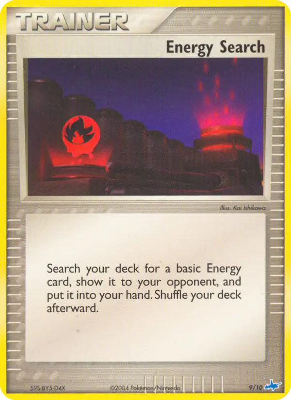 Carta Energy Search 9/10 de EX trainer Kit (Latios)