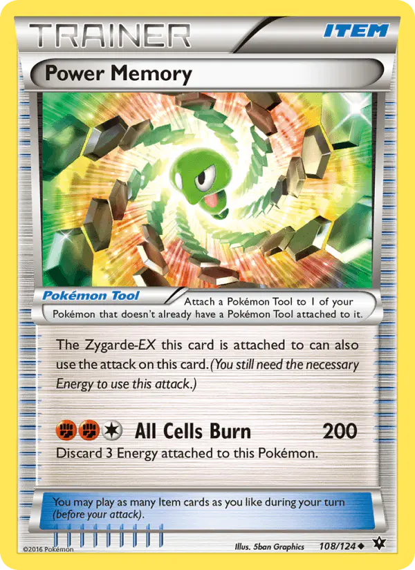 Carta Power Memory 108/124 de Fates Collide