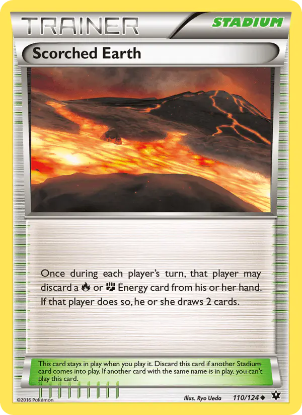 Carta Scorched Earth 110/124 de Fates Collide