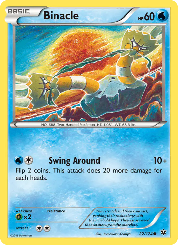 Carta Binacle 22/124 de Fates Collide