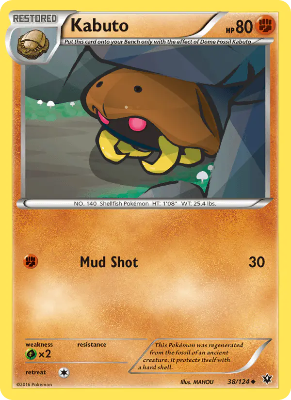 Carta Kabuto 38/124 de Fates Collide